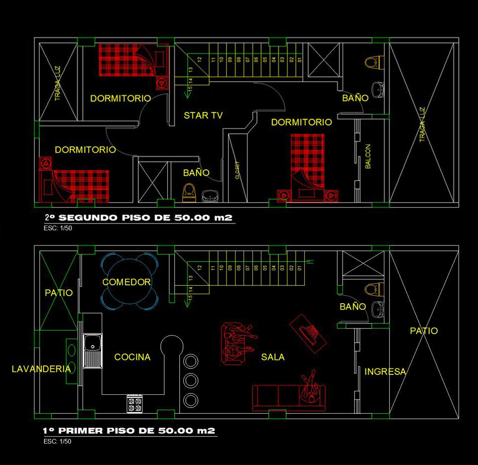 50m2primero-segundo